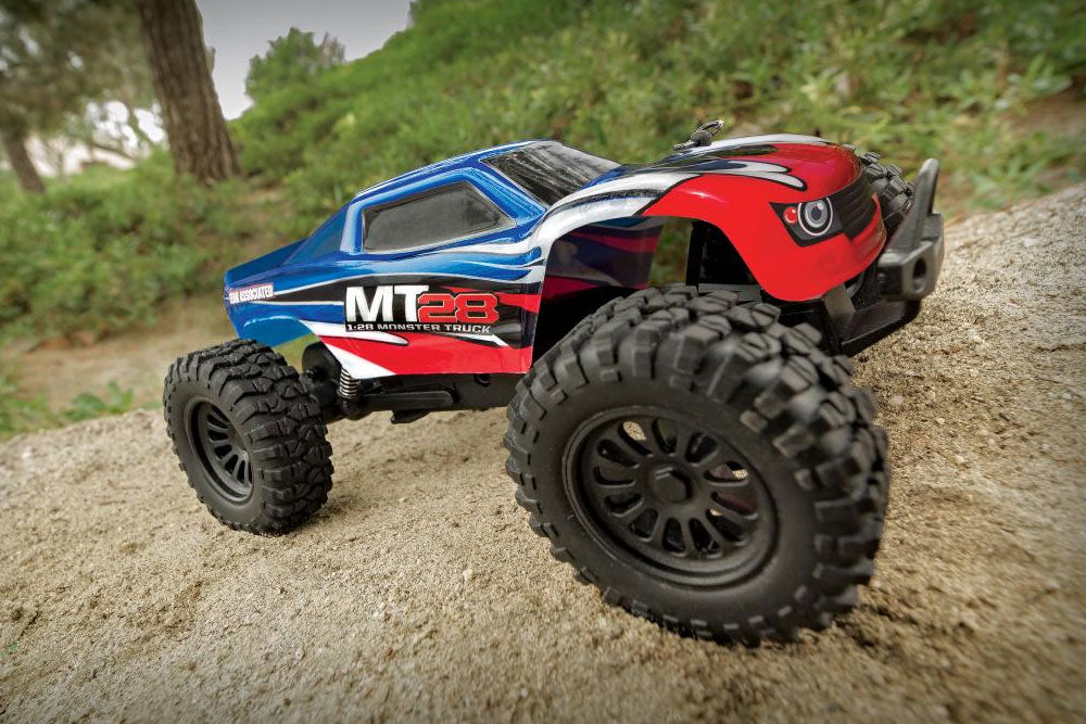 Micro Car Kits Associated Ae Qualifier Series Mt28 1:28 Monster Truck As20155