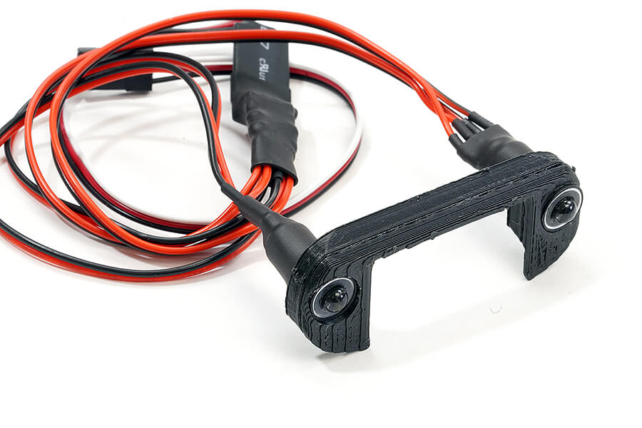 Fastrax Axial Scx24 Angel Eye Led Light For Jeep/Jt Gladiator FTAX54