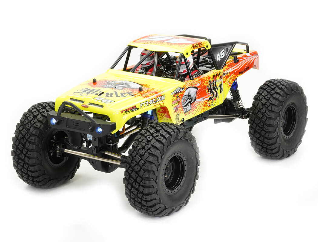 FTX Mauler 2.0 Rock Crawler 1:10 4X4 Ready-To-Run Yellow FTX5575Y2