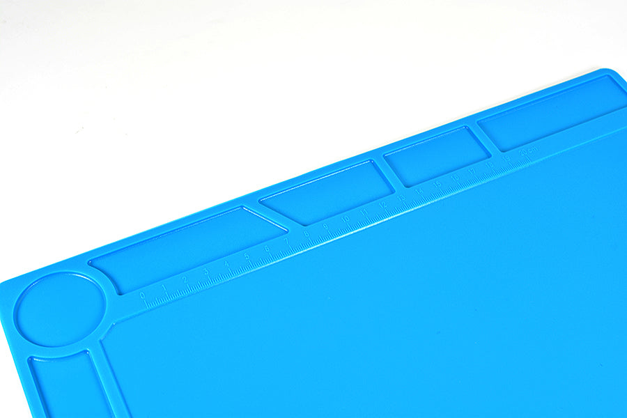 Fastrax Small Rubber Pit Mat - Blue 36Cm X 24Cm FAST413S-BL