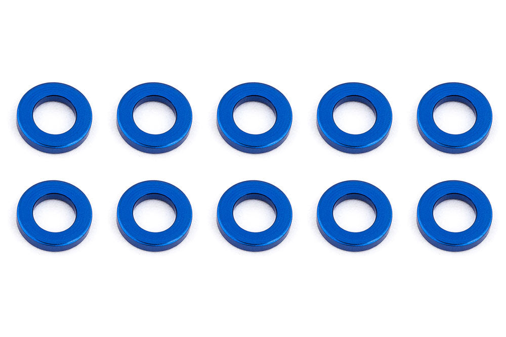 Team Associated Associated Ballstud Washers 5.5 X 1.0Mm Blue Aluminium X10 AS31382