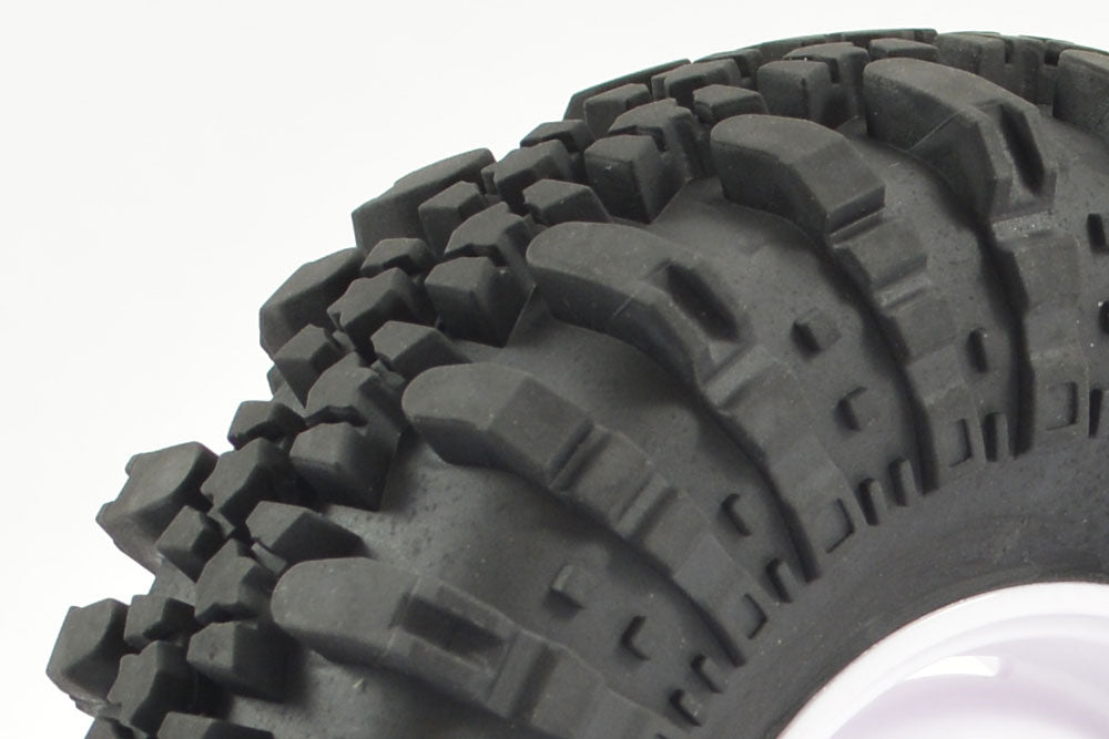 Fastrax 1:10 Crawler Swamper 1.9 Scale Wheel &#248;118Mm Tyre (White)(2)