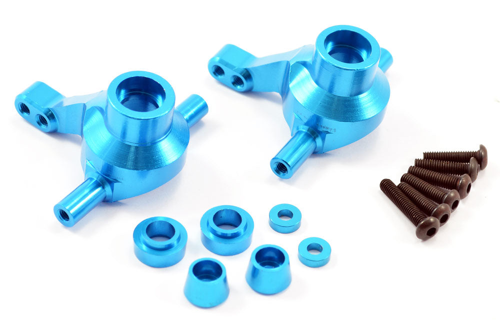 Fastrax Tamiya Tt02 Alum Front Steering Blocks (Pr) FTTA009B