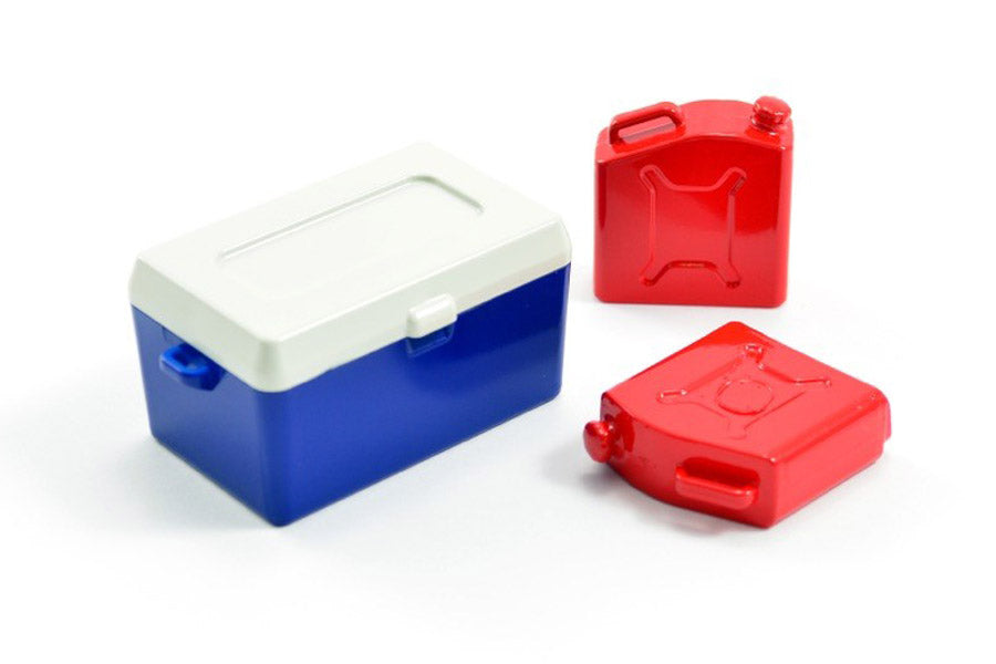 Fastrax Painted Ice Bucket & Fuel Cans FAST299G