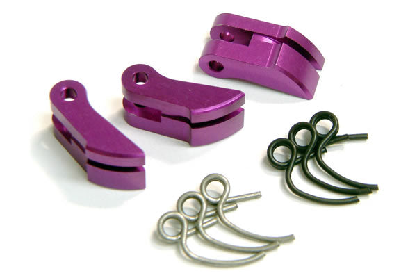 Fastrax Purple Heavy Aluminium Clutch Shoe (Inc 1.0 & 1.1Mm Springs) FAST900