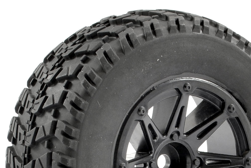 Fastrax 1:10 Sc Wave Mounted 8-Spoke Wheels (12Mm)