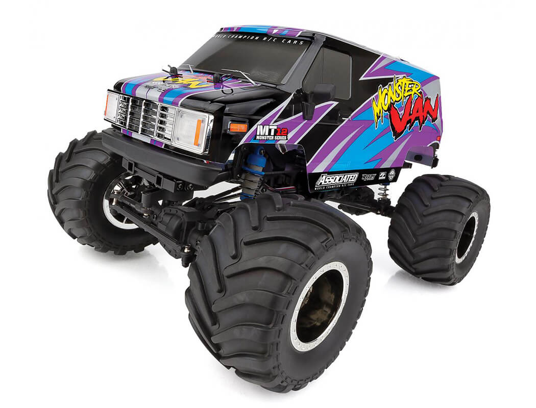 Team Associated Mt12 Monster Van RTR Combo AS40008C