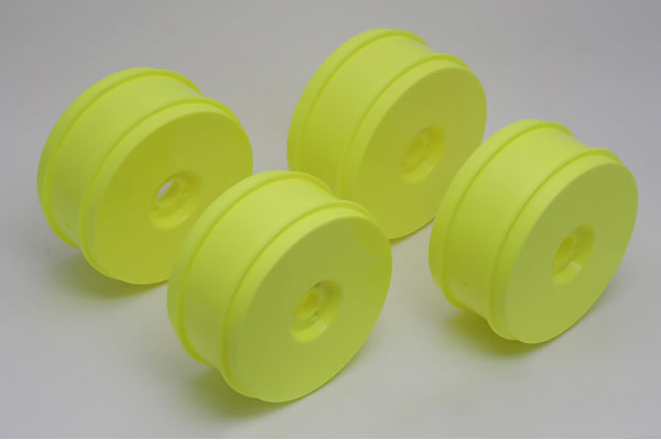 Team Associated Rc8 83Mm 1/8Th Wheels (4) - Yellow AS89297
