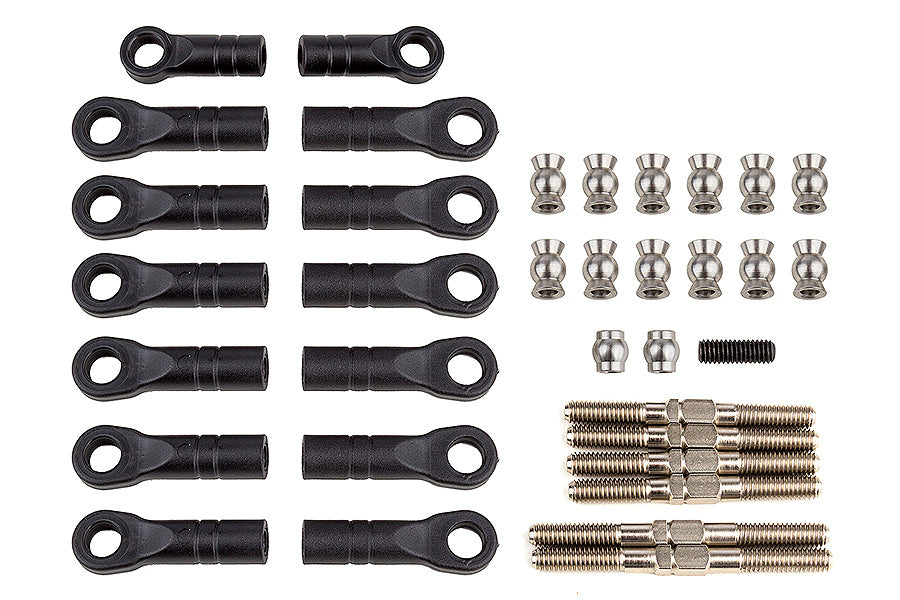 TEAM ASSOCIATED RIVAL MT10 TURNBUCKLE/ROD END SET