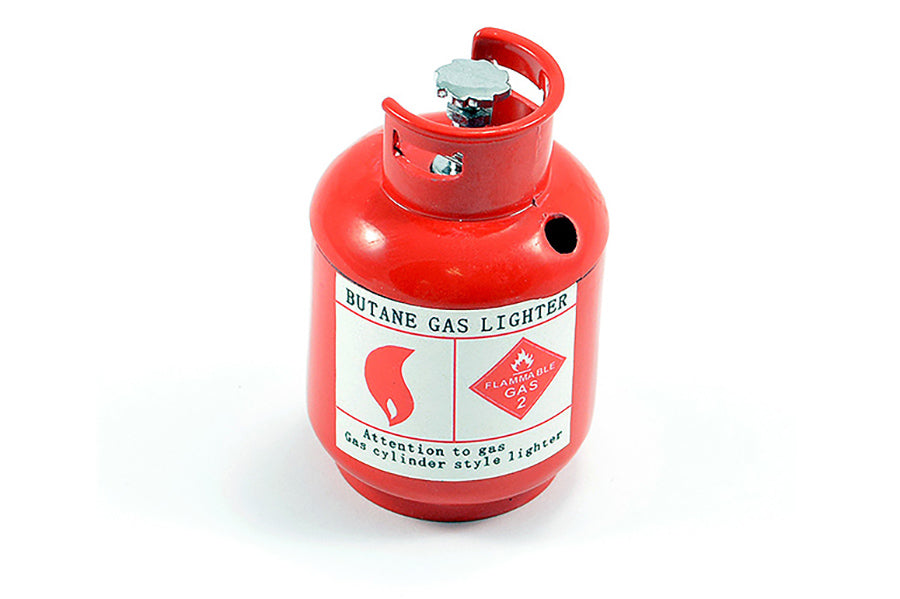 FASTRAX SCALE PAINTED ALLOY GAS BOTTLE RED