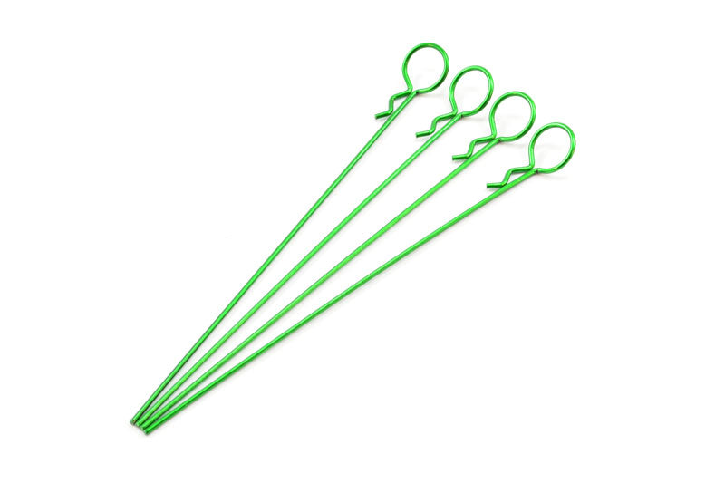 Fastrax Small Metallic Green Long Body Pin 1/10Th FAST208MG