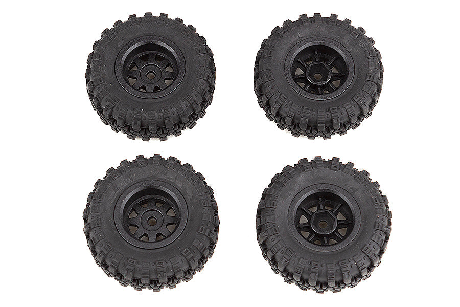 Element Rc Enduro24 Wheels & Tyres - Mounted