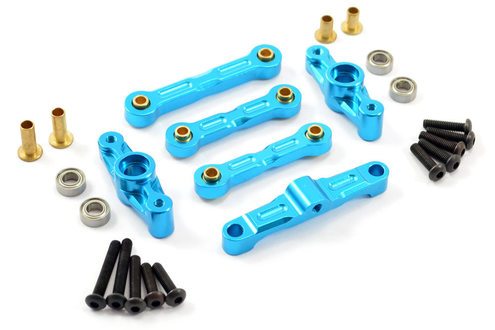 Fastrax Tamiya Tt02 Aluminium Steering Kit FTTA015B