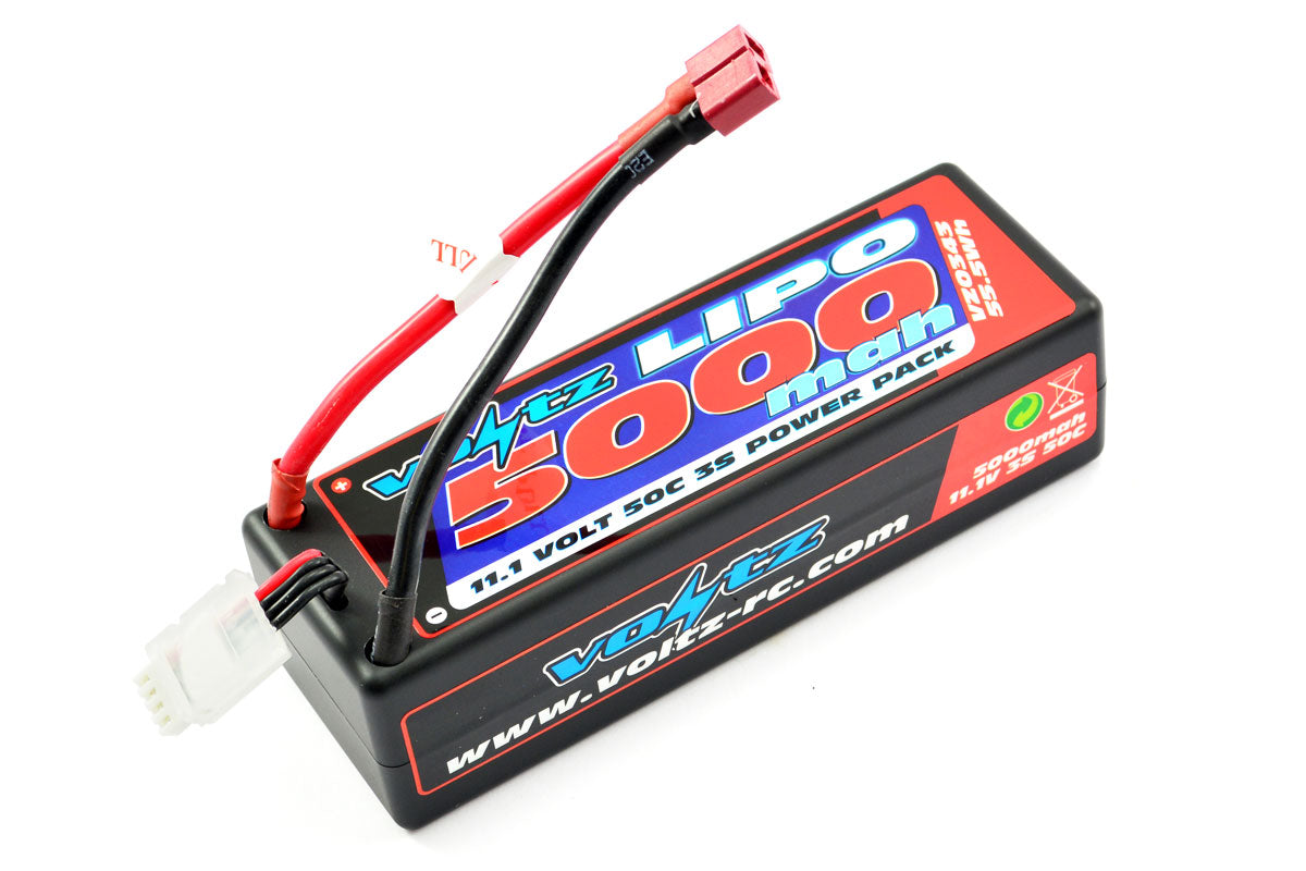 Voltz 5000Mah 3S 11.1V 50C Hardcase Lipo Stick Pack Battery VZ0343