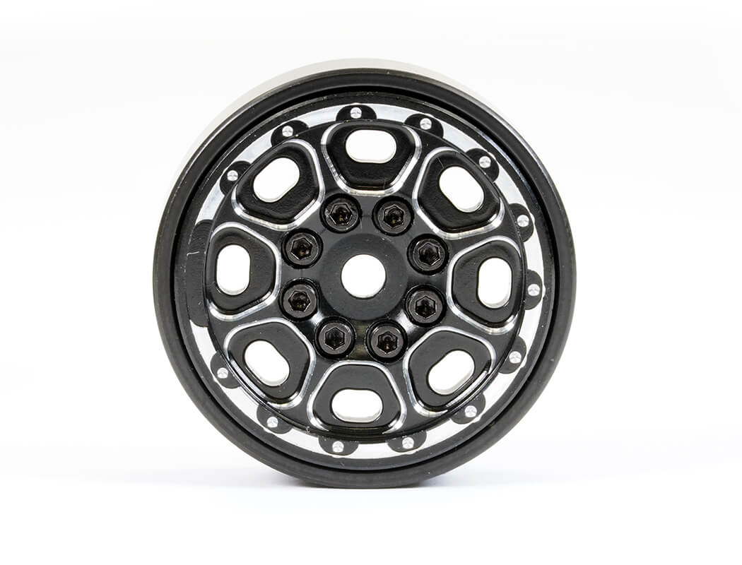 Fastrax Trx-4M Cnc Beadlock Wheels (4) - Black FTTX468BK