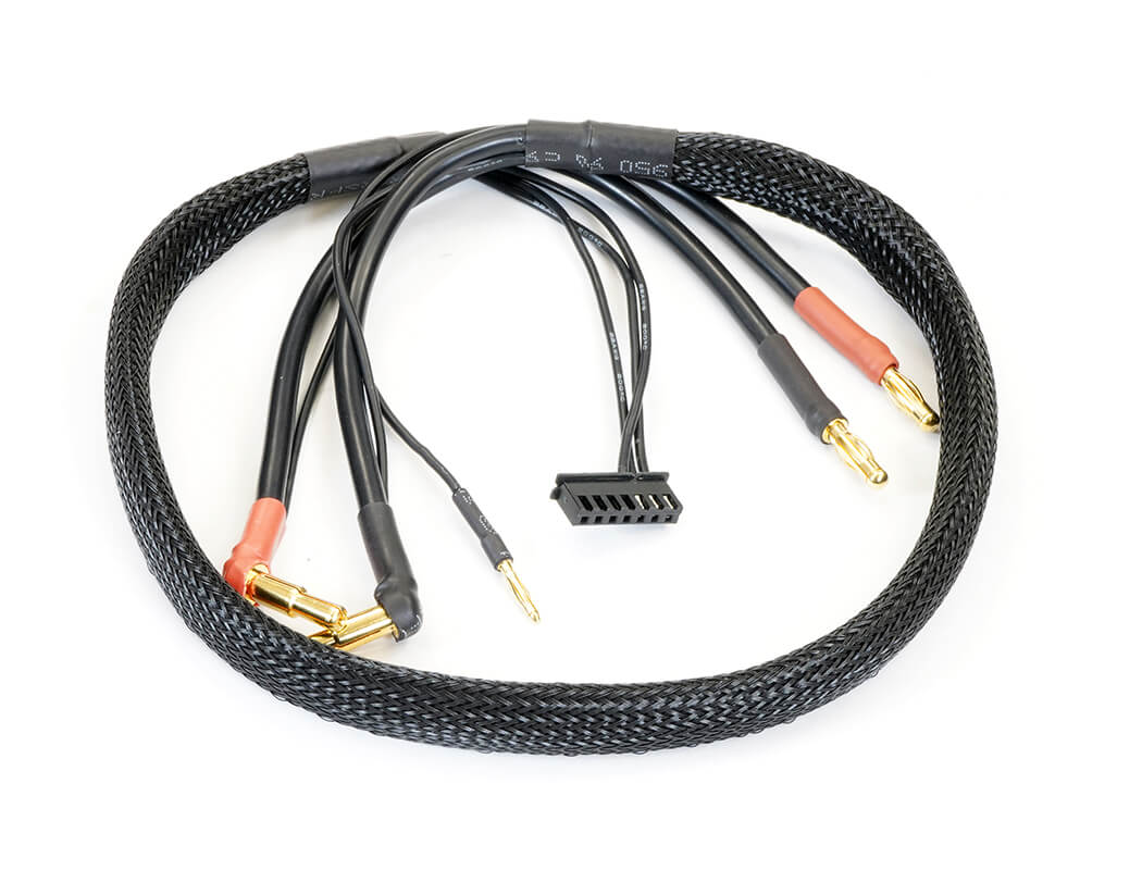 Centro Lipo Balance Lead 4Mm Charge(60Cm) W/4+5Mm Batt Plug C0361B