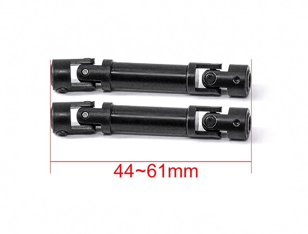 Fastrax Fcx24 Steel Centre Sliding Driveshafts (2Pc) FTFMS003