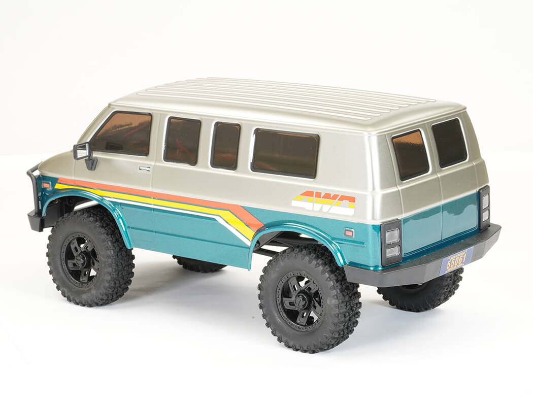 FTX Outback Mini Xp 1:18 Evo Van Trail RTR Metal Grey FTX5483MG
