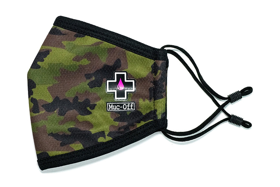 Ghiant Muc-Off Reuseable Face Mask Woodland Camo - Small MUC20272