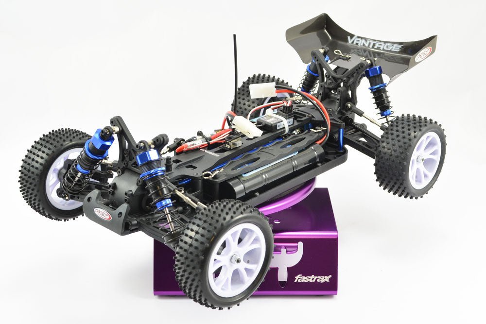 Fastrax Purple Alum Locking Rotating Car Maintenance Stand W/Magnet FAST407P