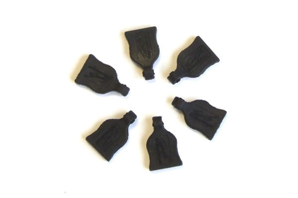 Fastrax Body Pin/Clip Rubber Pull Tabs (6) FAST206-1