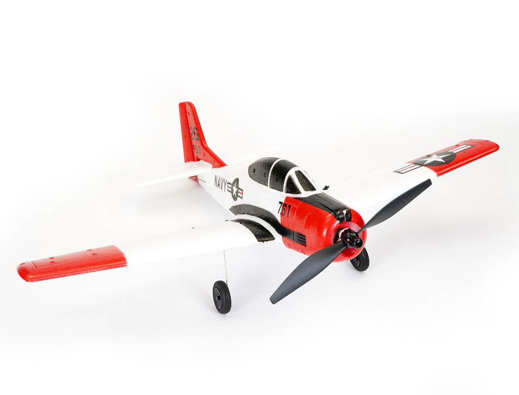 Volantex T-28 Trojan 4Ch 400Mm Brushed W/Gyro Epp Rtf V761-9
