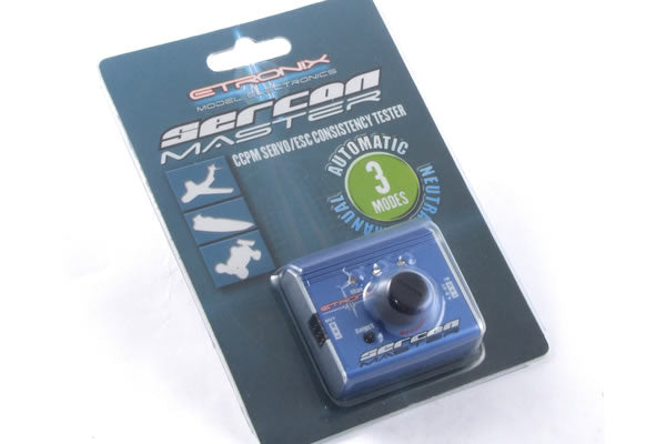 Etronix Servo Tester With Aluminium Case ET0050