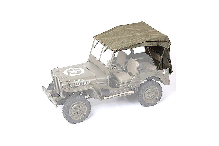 FMS Roc Hobby 1:6 1941 Mb Scaler Canvas Top ROC-C1031