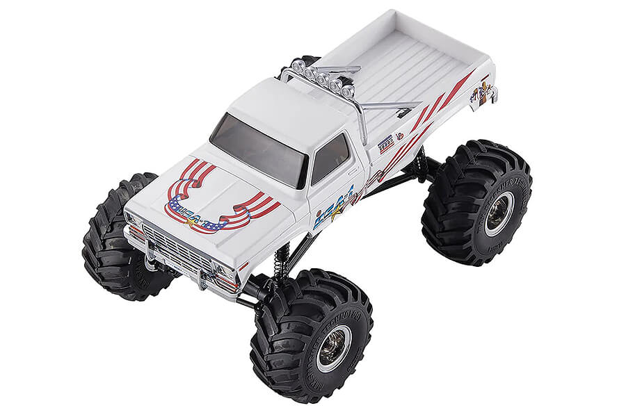 FMS FCX24 1/24Th Smasher 4Wd RTR - White FMS12402RTRWH