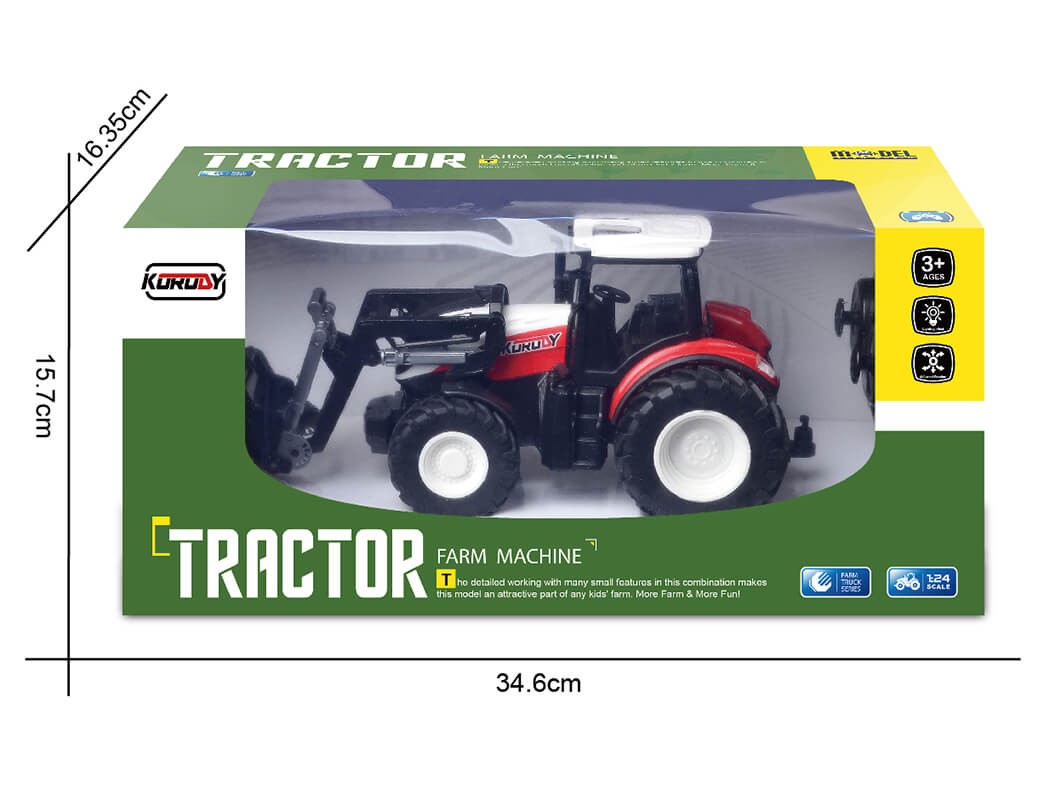 Korody RC 1:24 Tractor With Front Shovel/Loading Arm K-6631