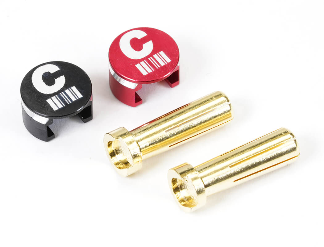 Centro Lowpro Heatsink Plug Connector Grips W/5Mm Bullets