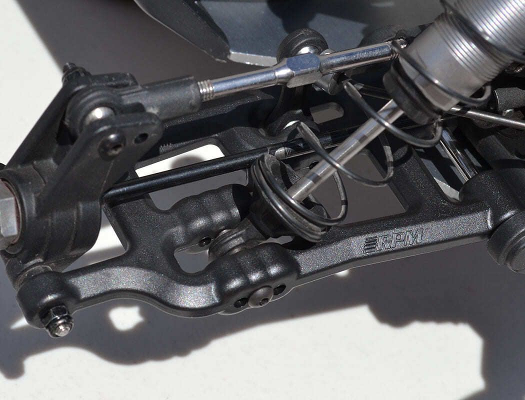 RPM REAR A-ARMS LOSI TENACITY U4 LASERNUT BLACK