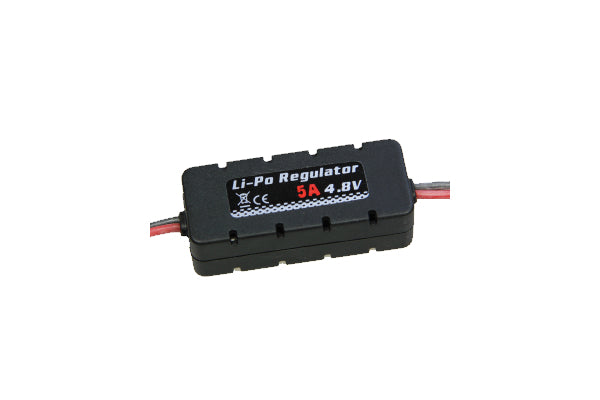 Etronix Li-Po Regulator 4.8V 5A W/Casing 20X14X49Mm ET0555