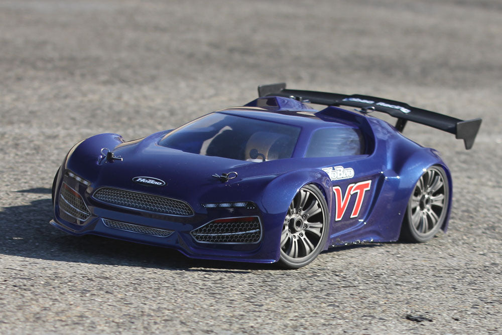 Hobao Hyper Vt Onroad RTR W/100A Esc 18Kg Servo, 2.4Ghz Radio - Blue HBVTE-C100BU