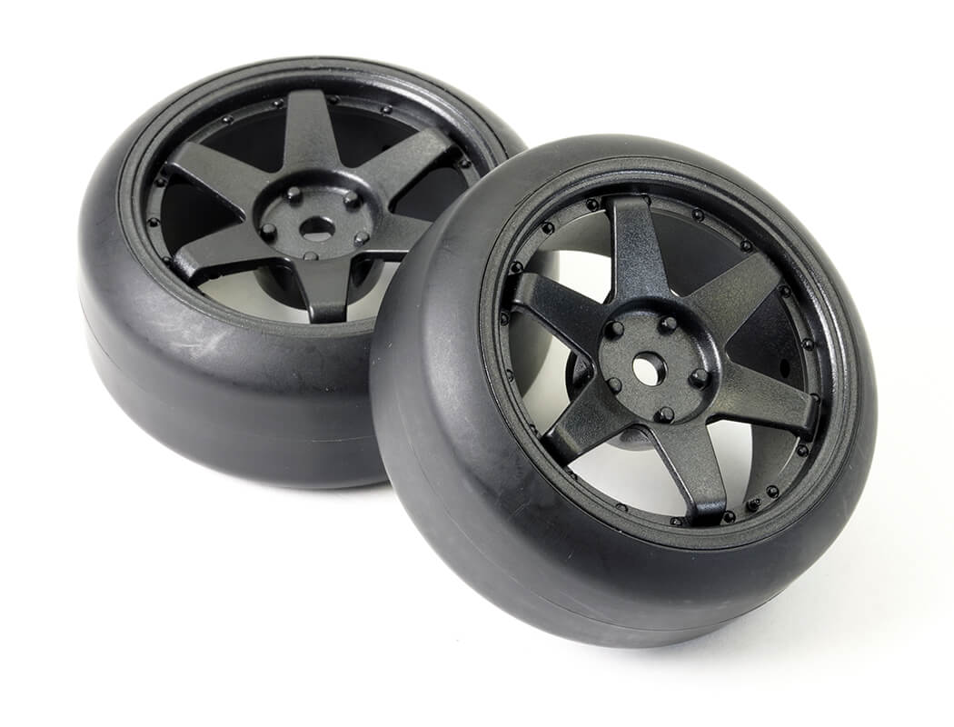 FTX Stinger Hard Drift Wheel/Tyres (Pr) - Ftx10572