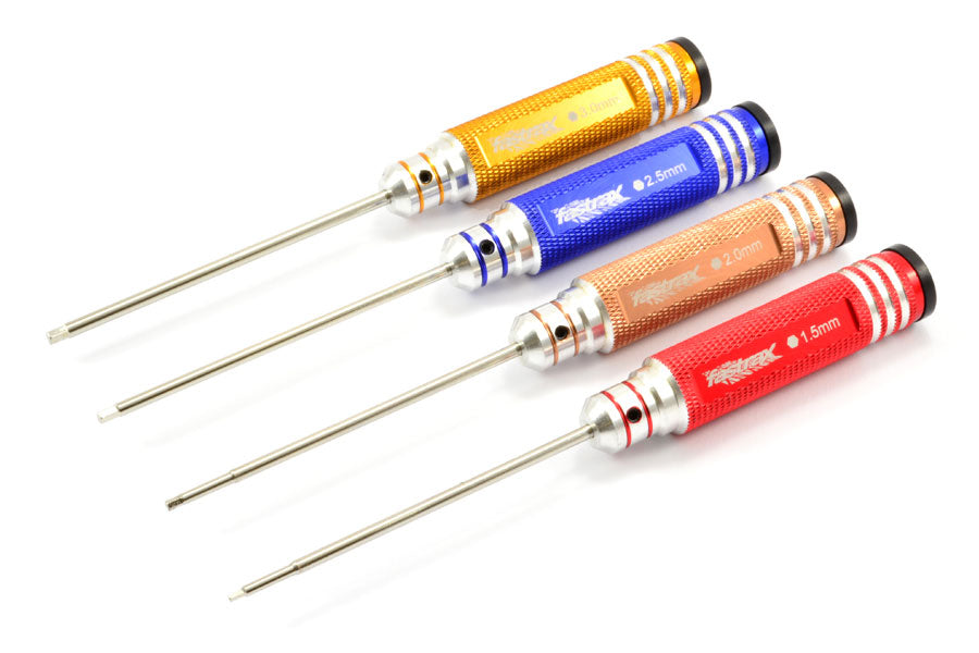 Fastrax Hardened Metric Hex Driver Set (4) FAST617