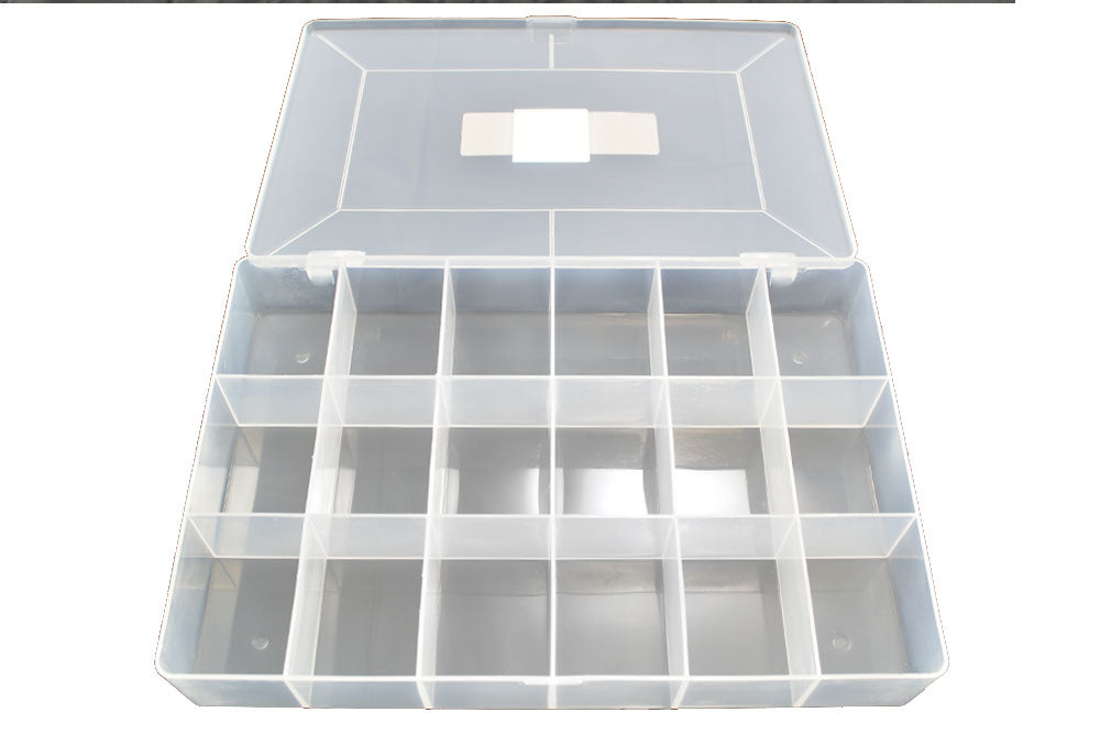 FASTRAX PARTS BOX 275MMX180MM (18 SECTIONS)