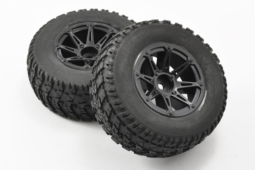 Fastrax 1:10 Sc Wave Mounted 8-Spoke Wheels (12Mm)
