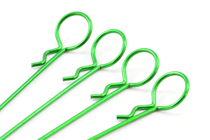 Fastrax Small Metallic Green Long Body Pin 1/10Th FAST208MG