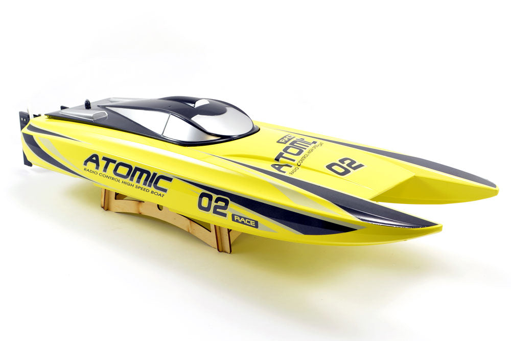 Volantex Racent Atomic 70Cm Eu B/Less Raceboat Rtr Combo(Yel) (European Plug) V792-4YCE