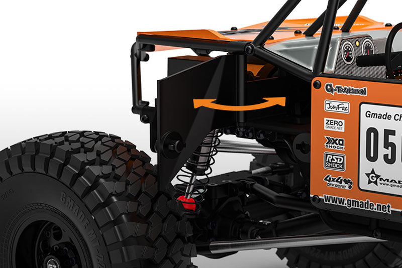 GMADE 1/10TH GOM 4WD ROCK CRAWLER KIT