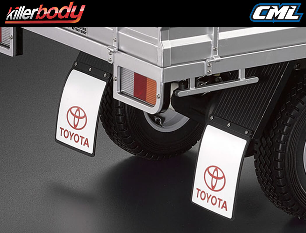Killerbody Rear Fender For 1/10Th Truck (3.35 Inch Tyres)