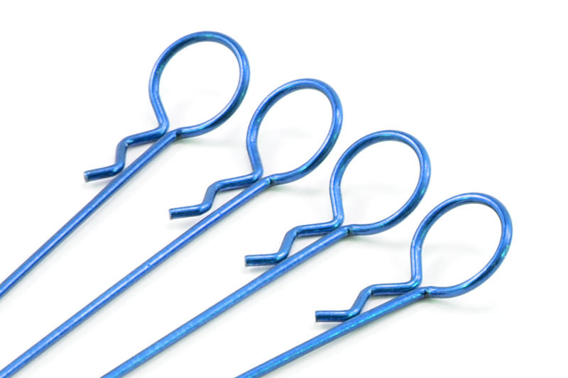 Fastrax Small Metallic Blue Long Body Pin 1/10Th