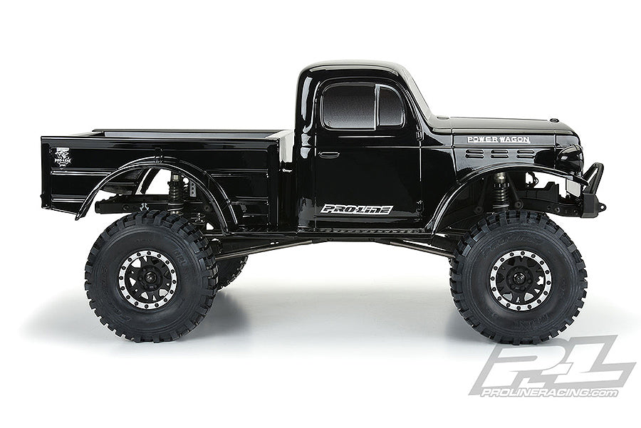 PROLINE 1946 DODGE POWER WAGON TOUGH COLOUR BLACK 313MM CRAWL