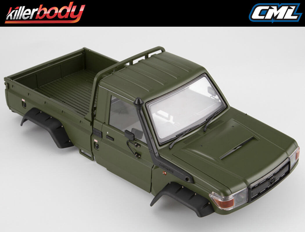 Killerbody Matte Green Toyota Land Cruiser 70 Hardbody Kit (Trx-4) KB48733