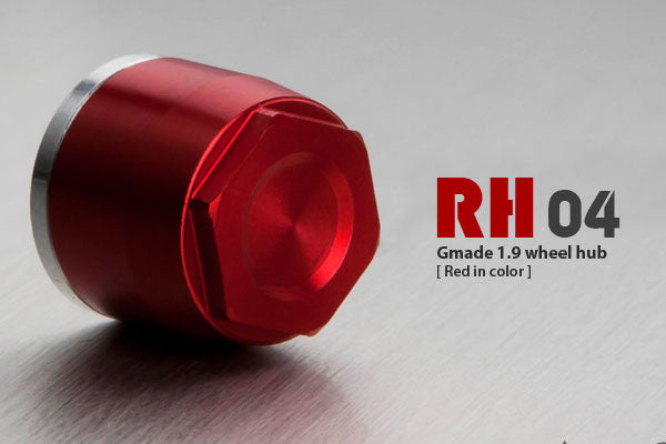 Gmade 1.9 Rh04 Wheel Hubs Red