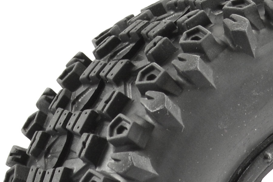 FASTRAX 1:10 SC STINGER MTD 5-SPOKE BLACK (SLASH FR) (PR)
