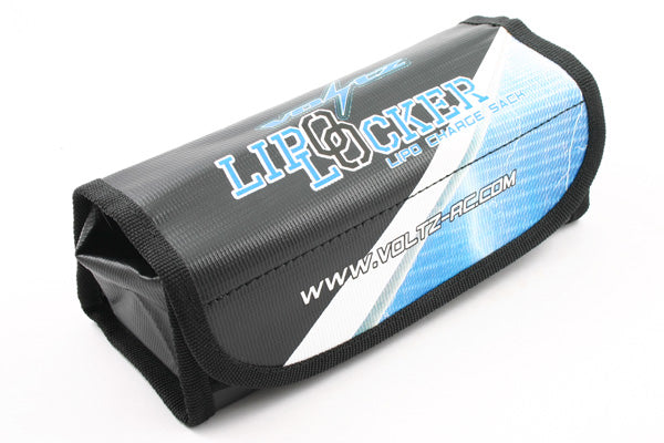 Voltz Charge Vault Lipo Locker Box/Bag 18.5Cm X 7.5Cm X 6Cm VZ1005