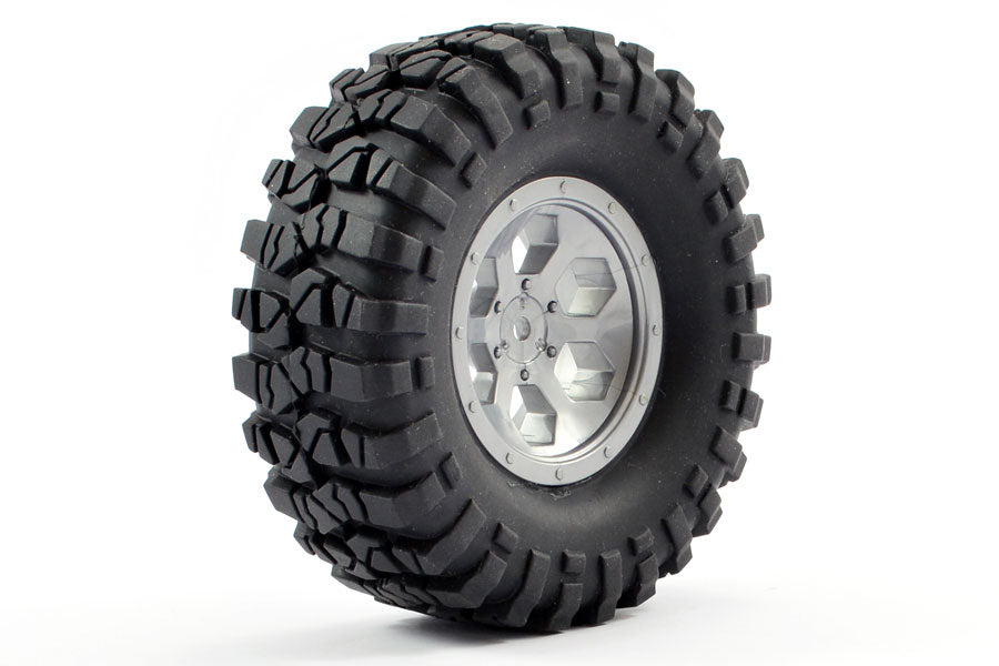 Ftx Outback Spare Tyre Mount & Tyre/Wheel (Grey)