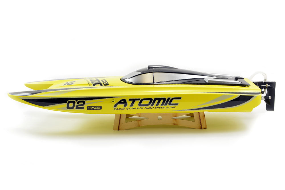 Volantex Racent Atomic 70Cm Eu B/Less Raceboat Rtr Combo(Yel) (European Plug) V792-4YCE
